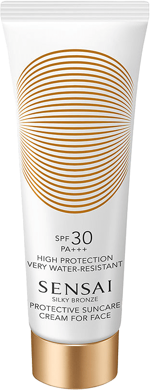 Silky Bronze Protective Cream Face SPF30, från Sensai.
