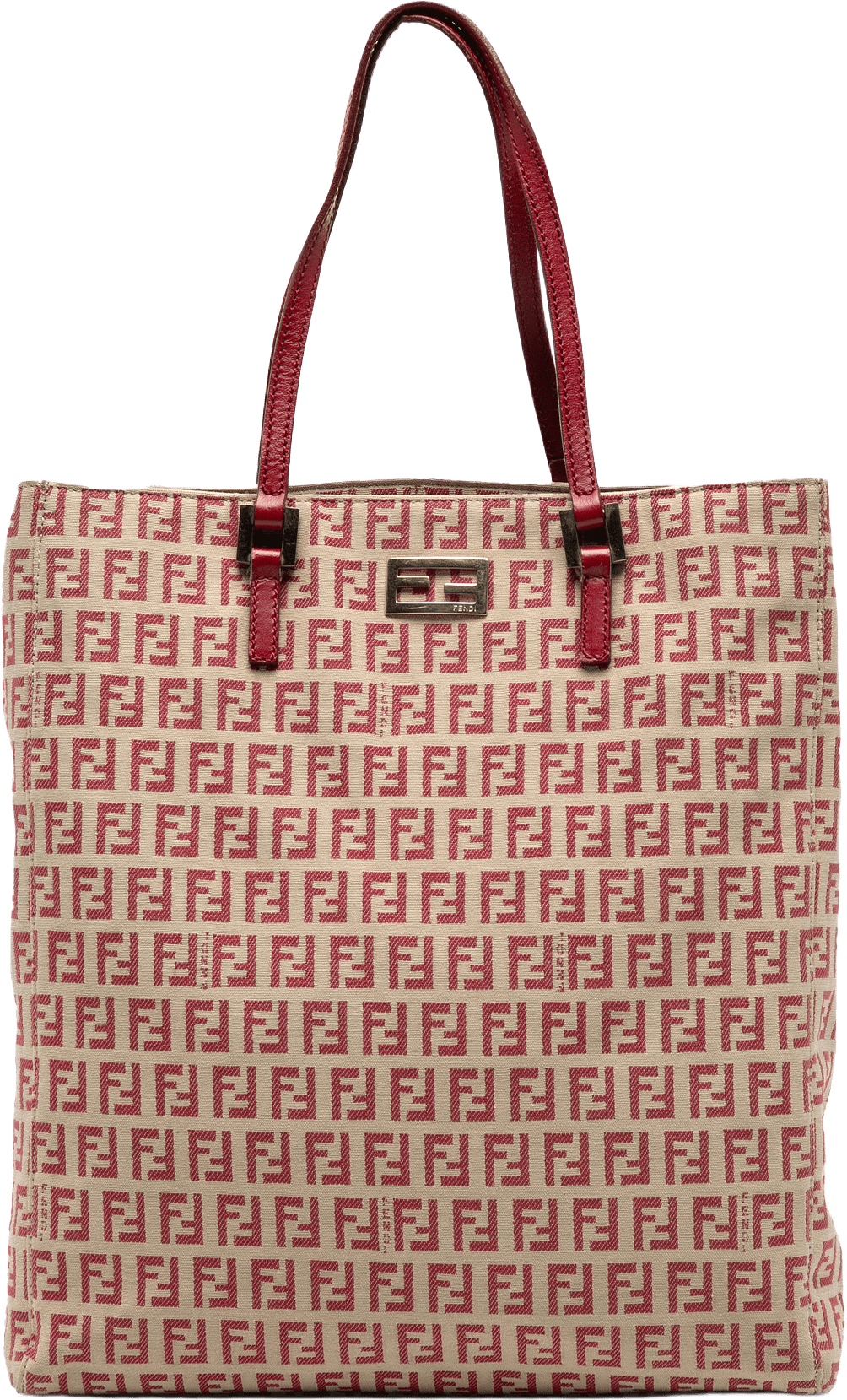 Fendi Zucchino Canvas Tote, från Luxclusif, i färgen beige.