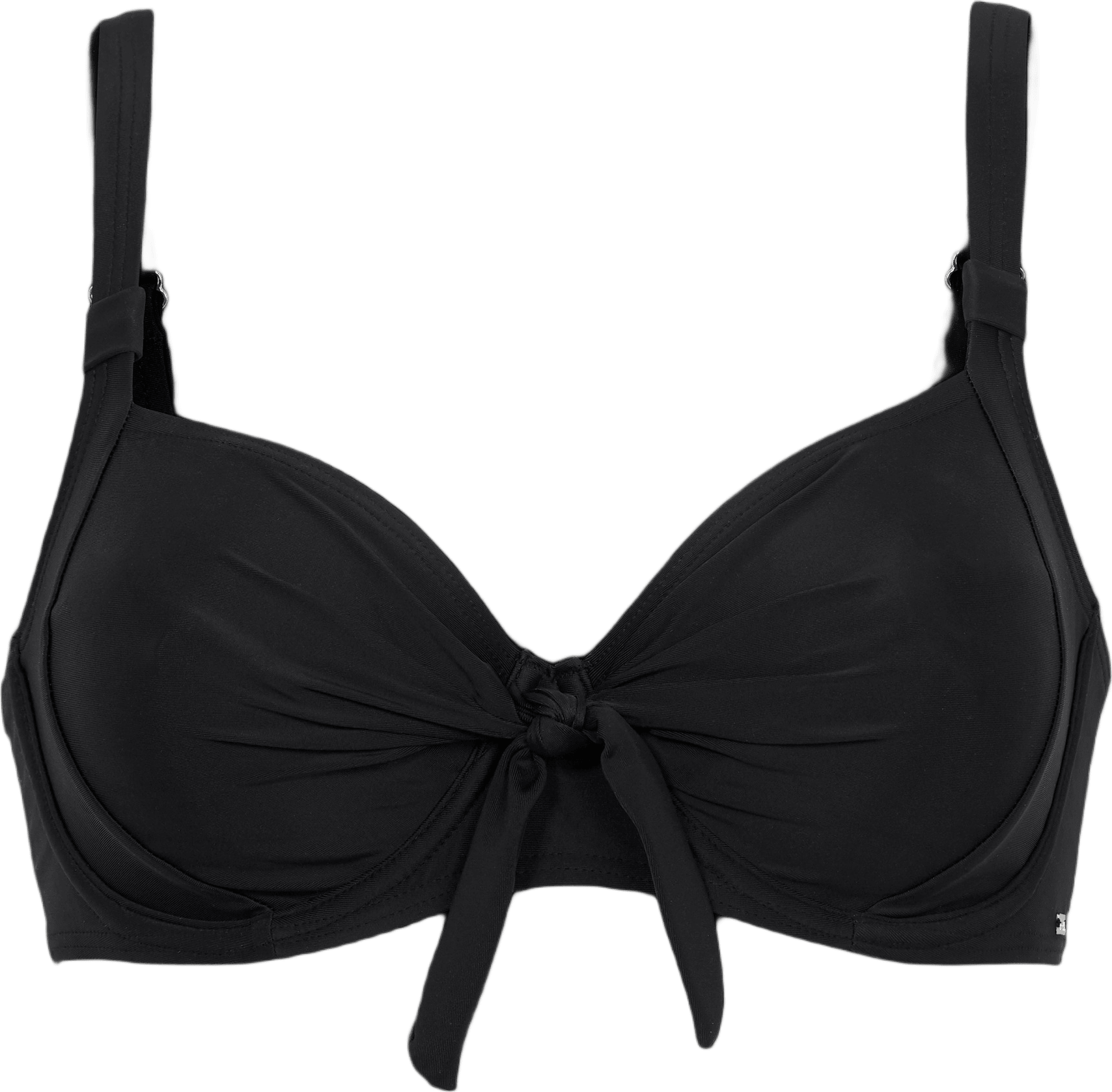 Capri Unique Bikini-bh, från Abecita by Swegmark, i färgen svart.