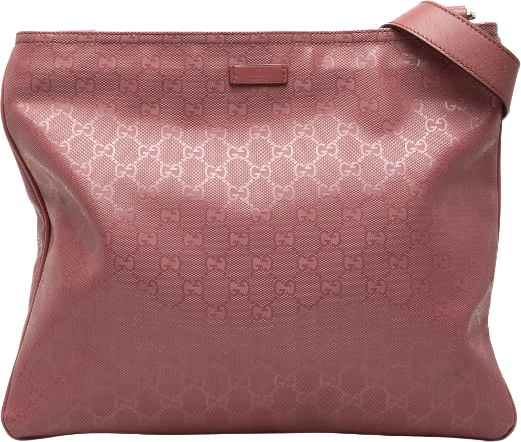 Gucci Gg Imprime Crossbody, från Luxclusif, i färgen rosa.