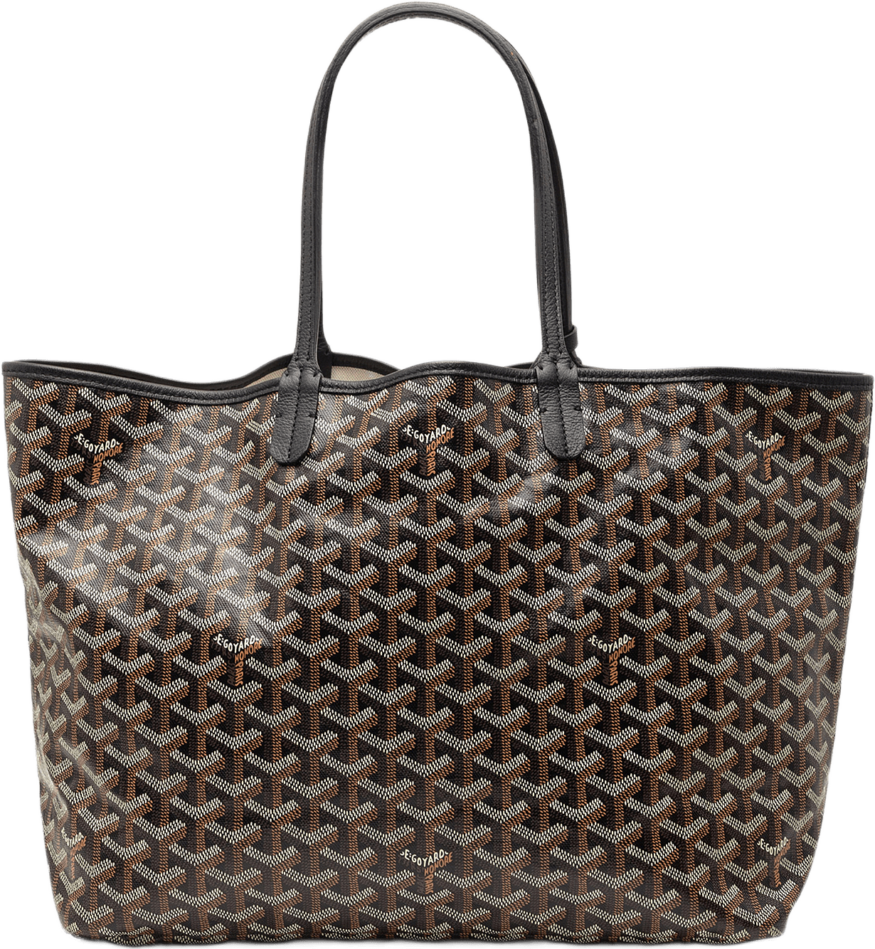 Goyard Goyardine Saint Louis Pm, från Luxclusif, i färgen svart.