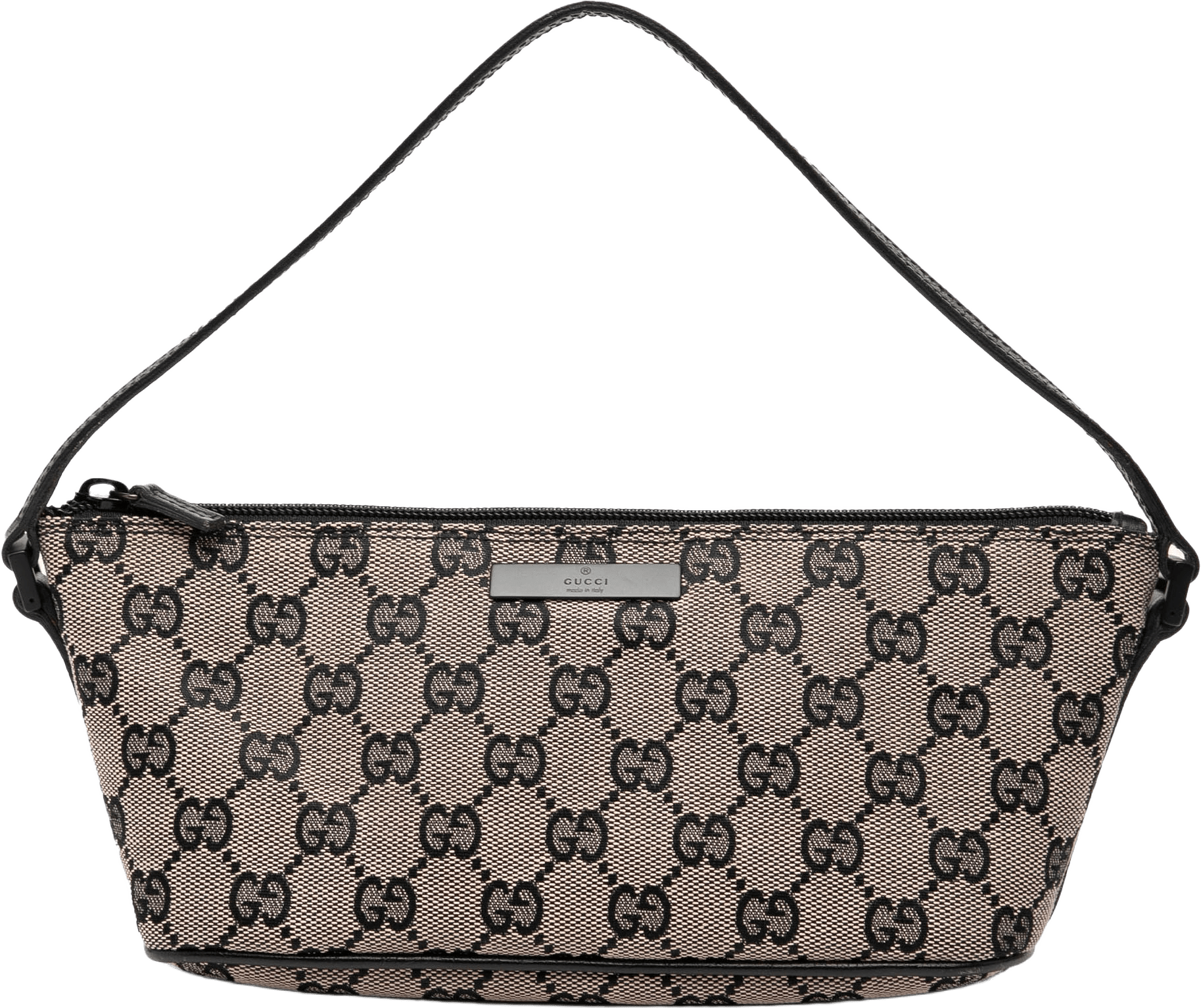 Gucci Gg Canvas Boat, från Luxclusif, i färgen beige.