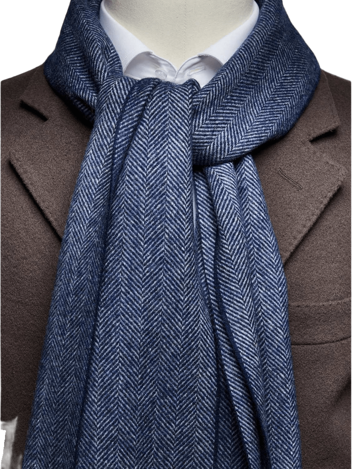 Winter Scarf, från John Henric, i färgen blue.