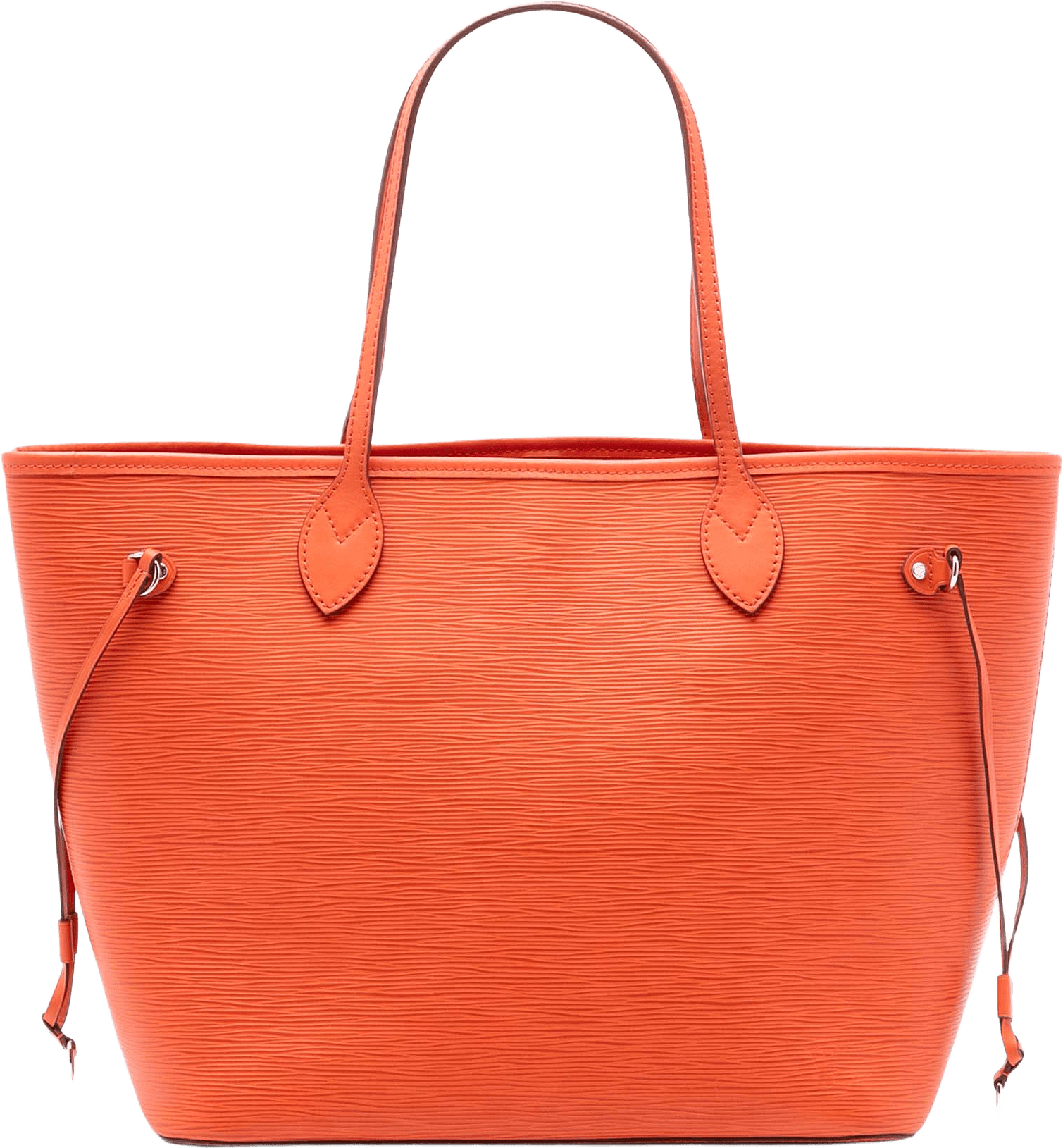 Louis Vuitton Epi Neverfull Mm, från Luxclusif, i färgen orange.