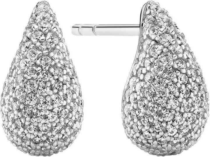 Örhängen Goccia Calare Piccolo, från Sif Jakobs Jewellery, i färgen silver.