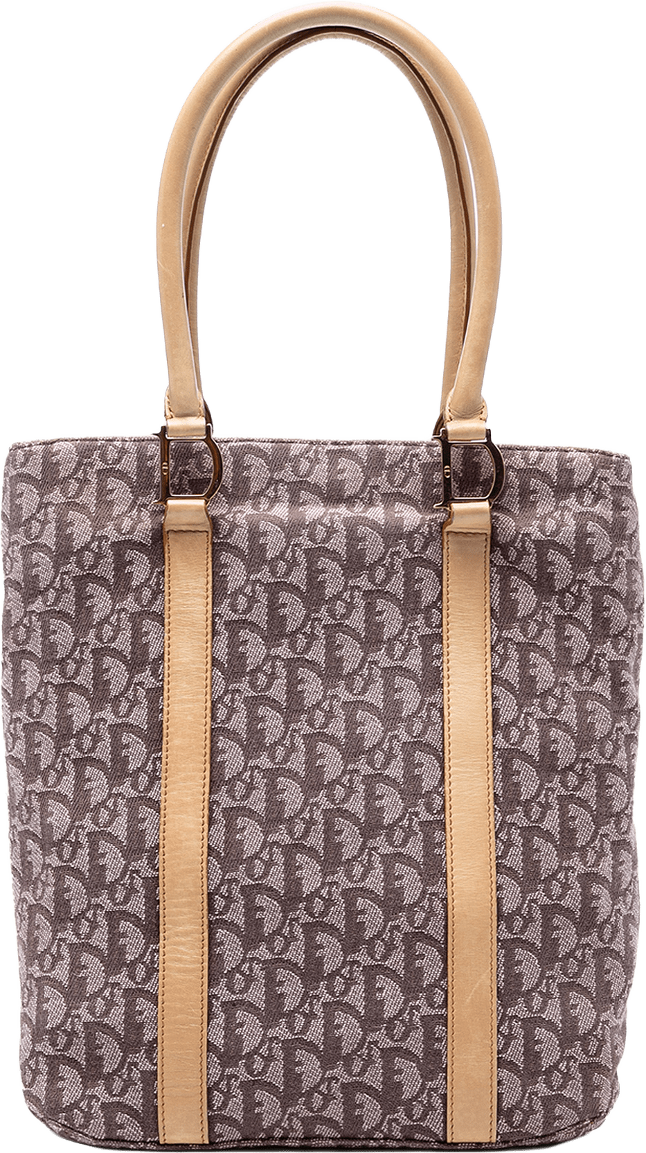 Dior Diorissimo Trotter Canvas Tote, från Luxclusif, i färgen brown.