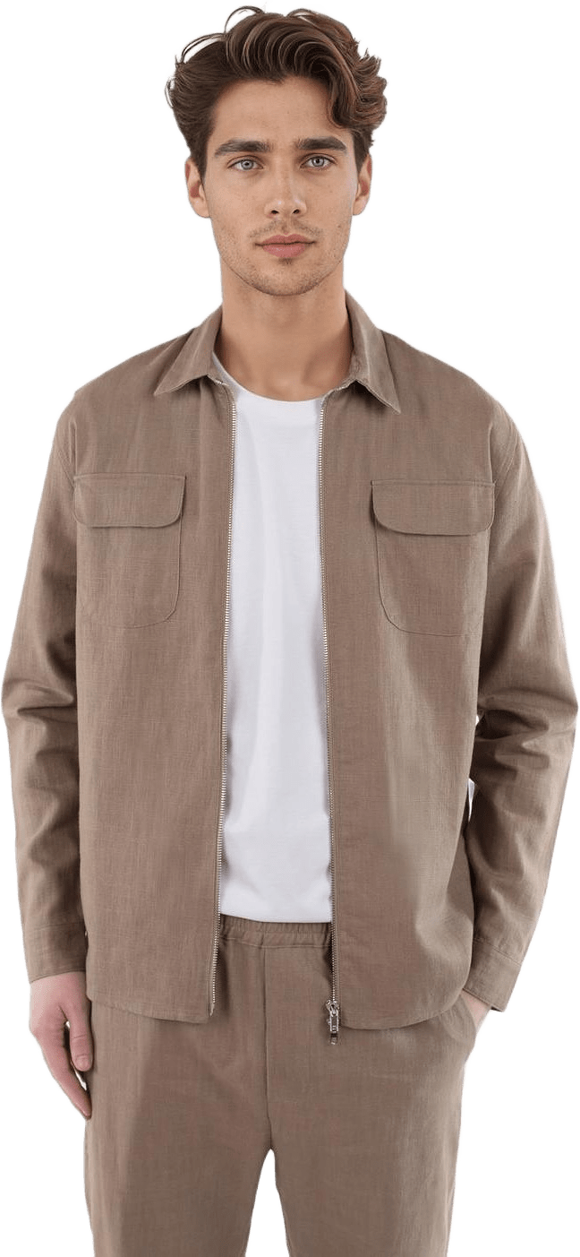 Quincy Linen Overshirt