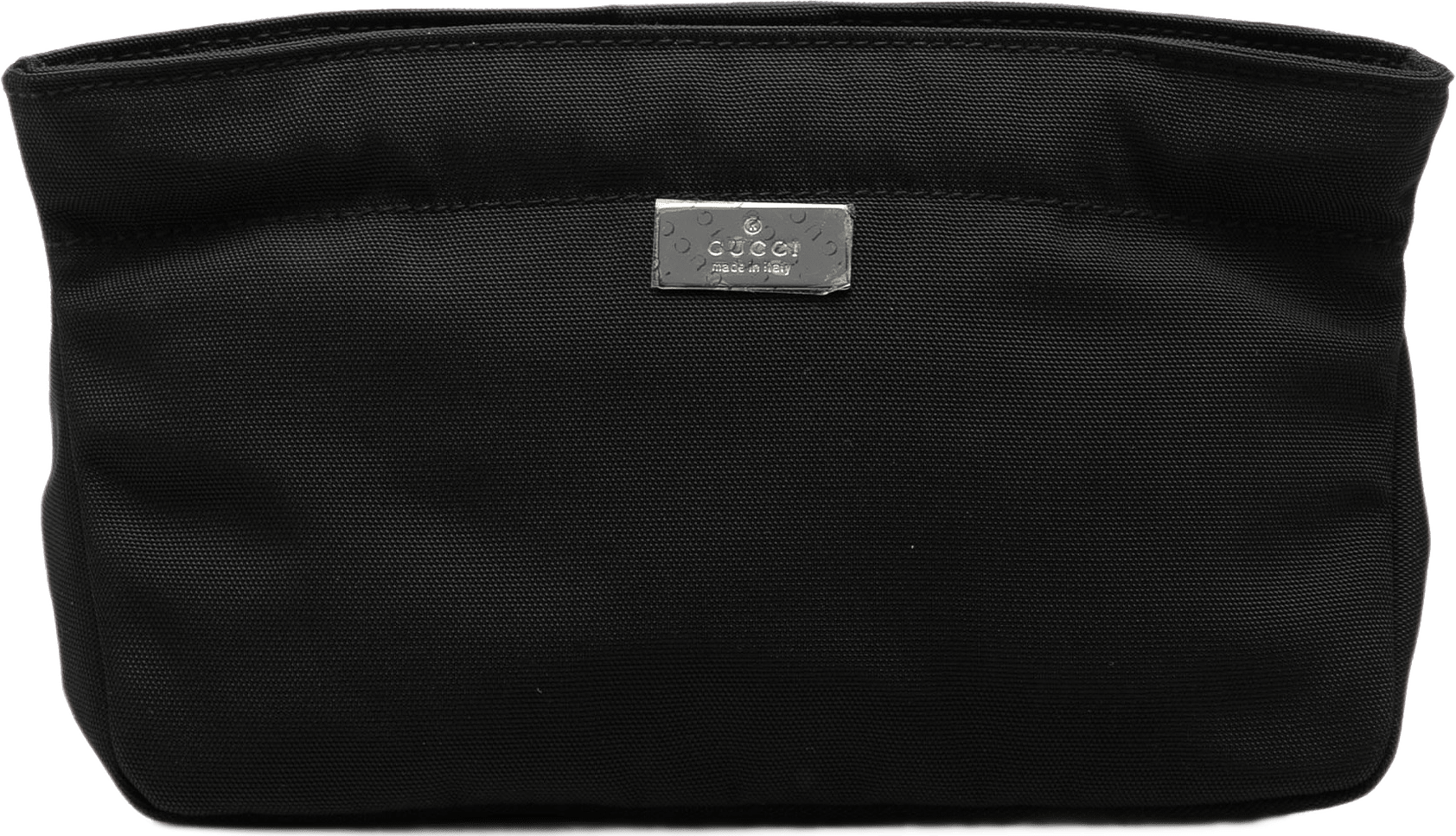 Gucci Nylon Pouch, från Luxclusif, i färgen svart.