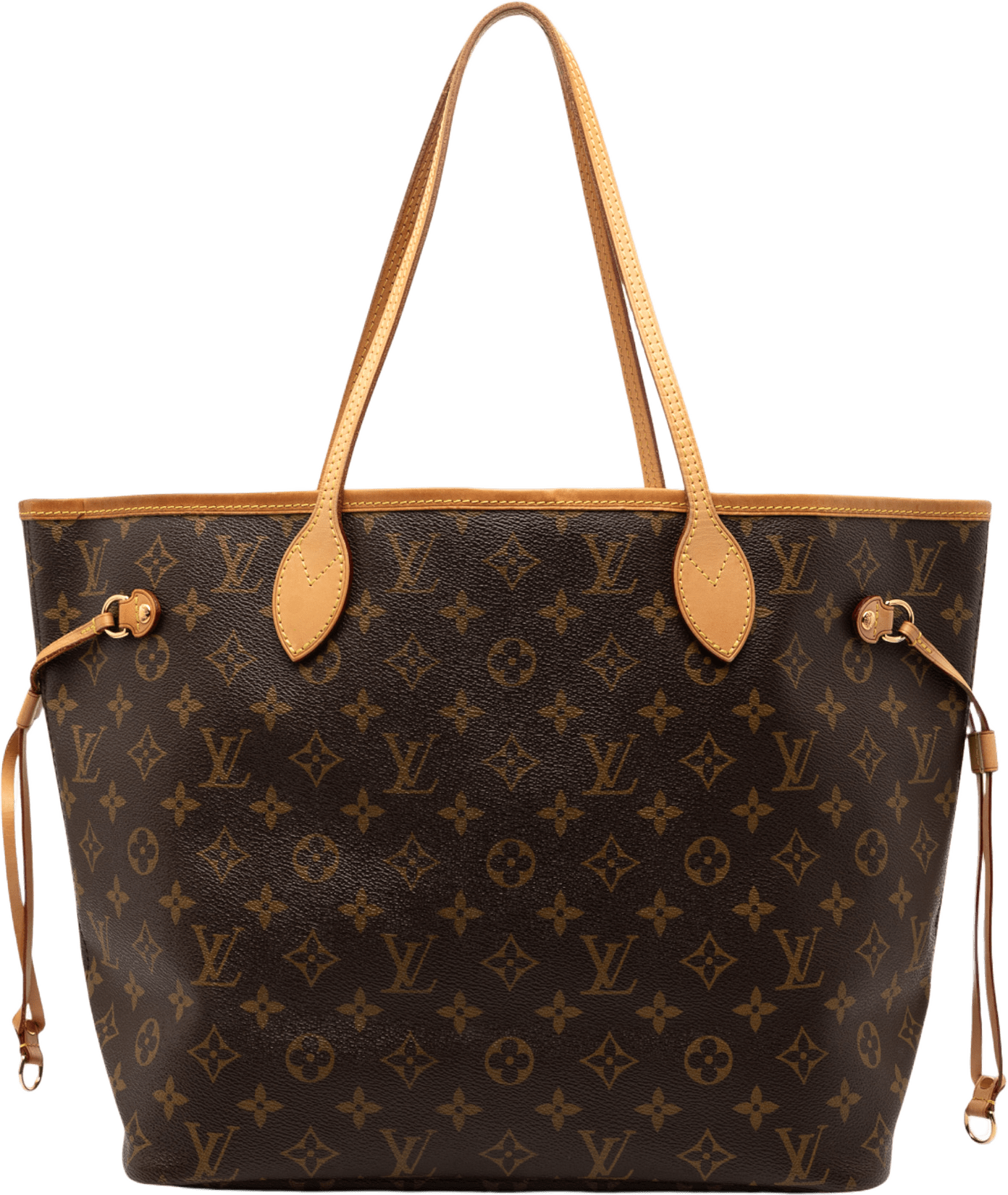 Louis Vuitton Monogram Neverfull Mm, från Luxclusif, i färgen brown.