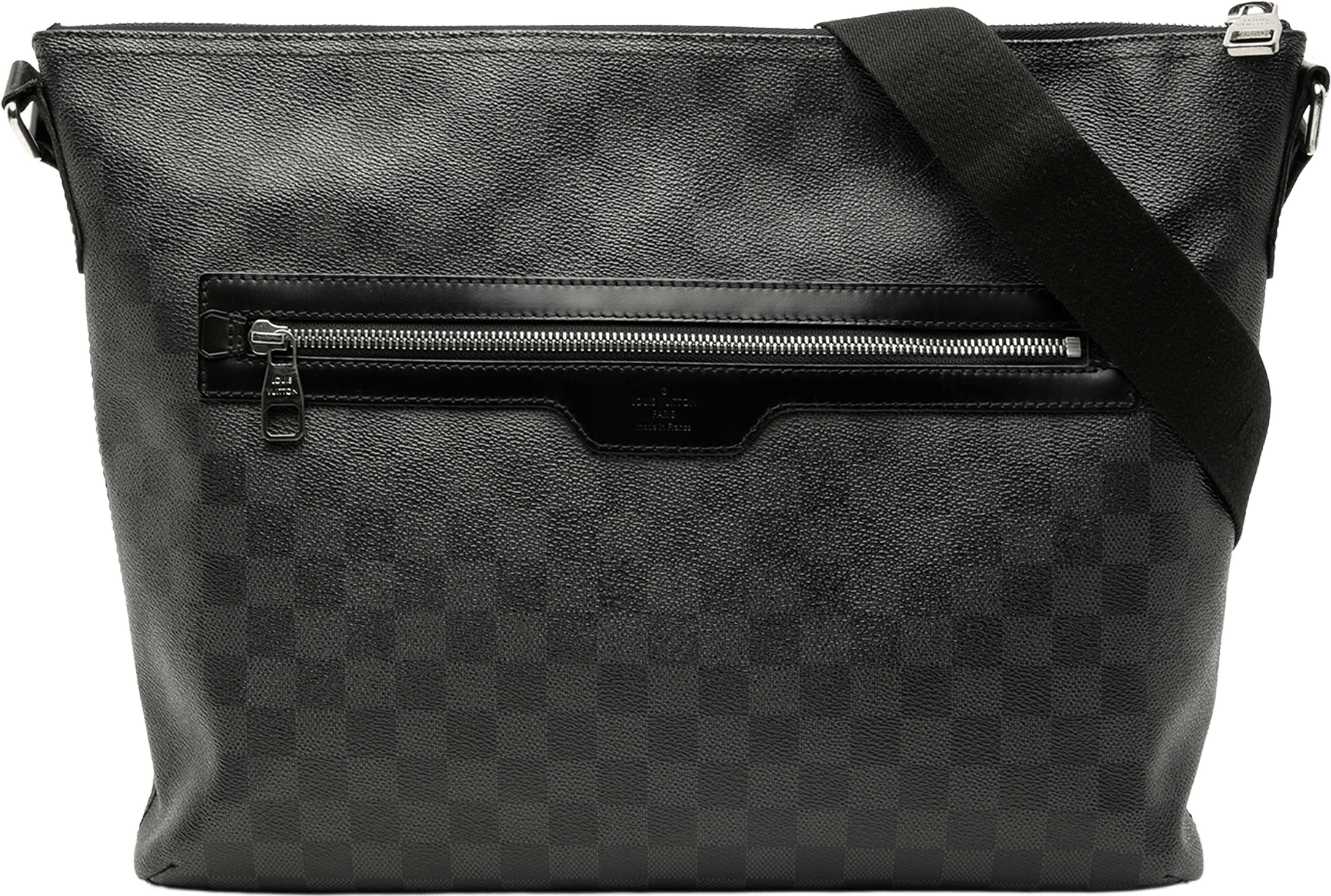 Louis Vuitton Damier Graphite Mick Mm, från Luxclusif, i färgen black.