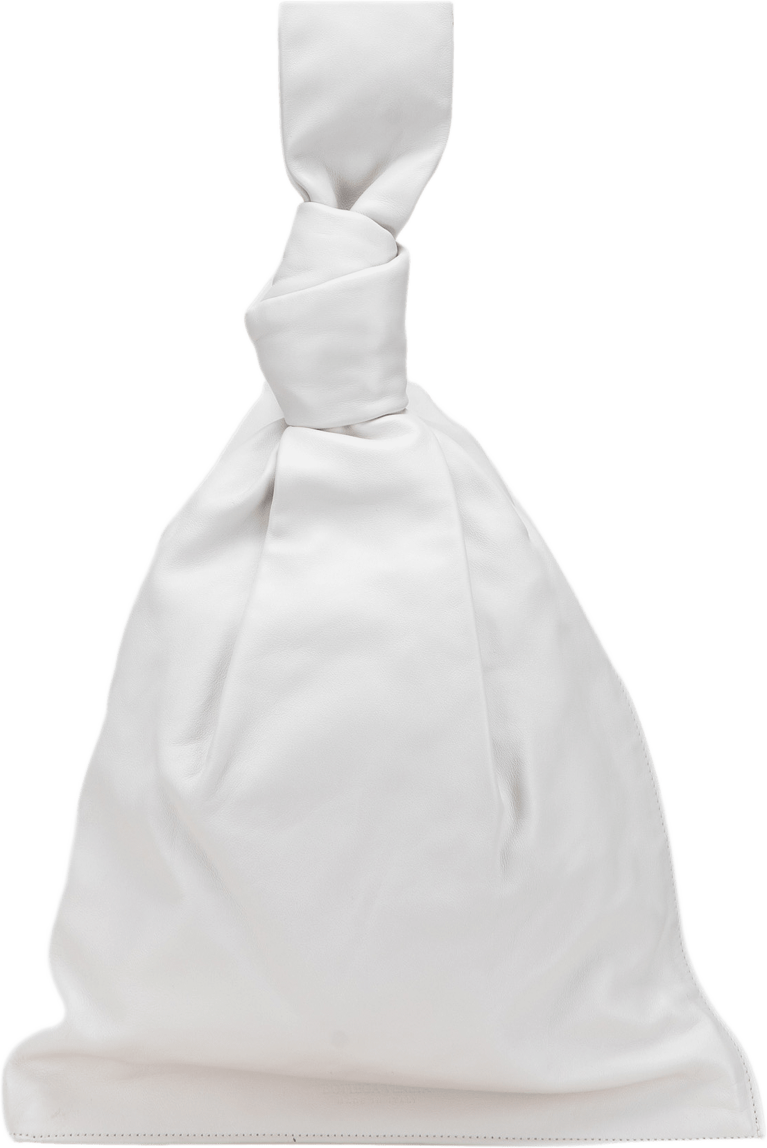 Bottega Veneta Nappa Bv Twist Handbag, från Luxclusif, i färgen white.