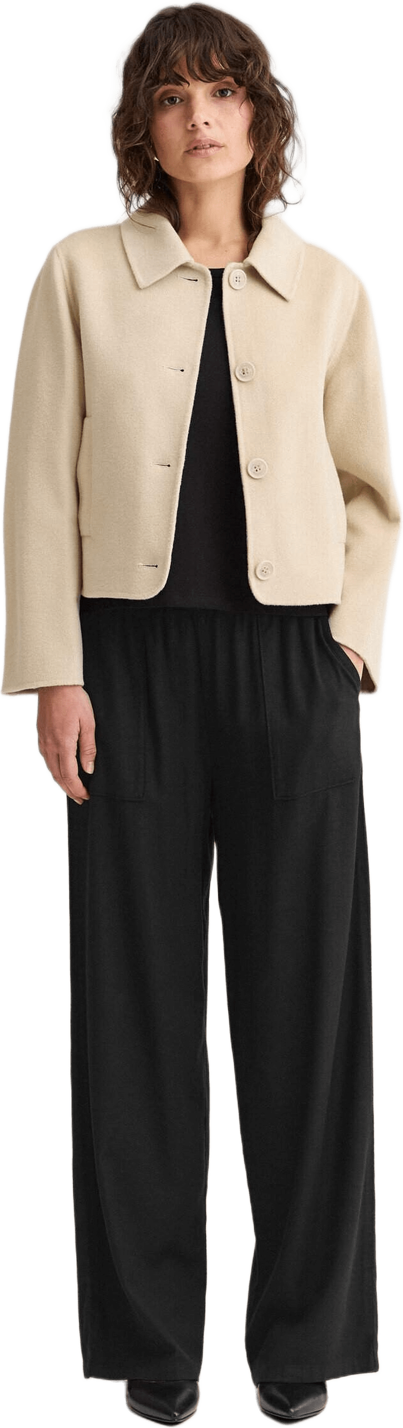 Siri Jacket, från Newhouse, i färgen vit.