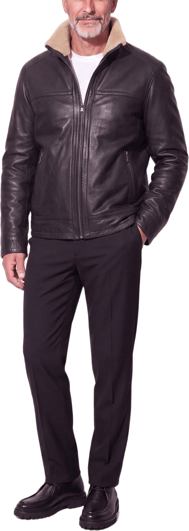 Lance Jacket, från Saki, i färgen black.