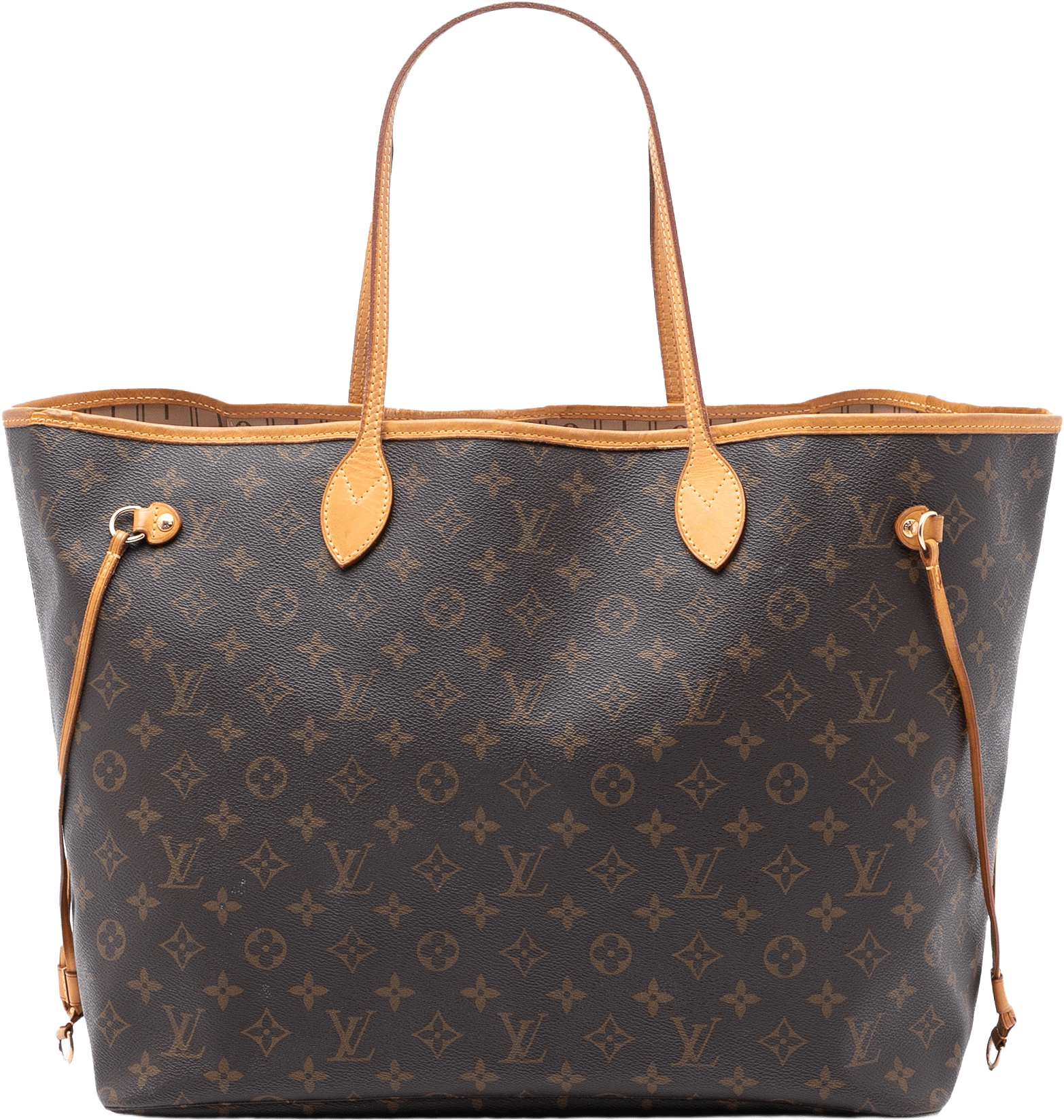 Louis Vuitton Monogram Neverfull Gm, från Luxclusif, i färgen brown.