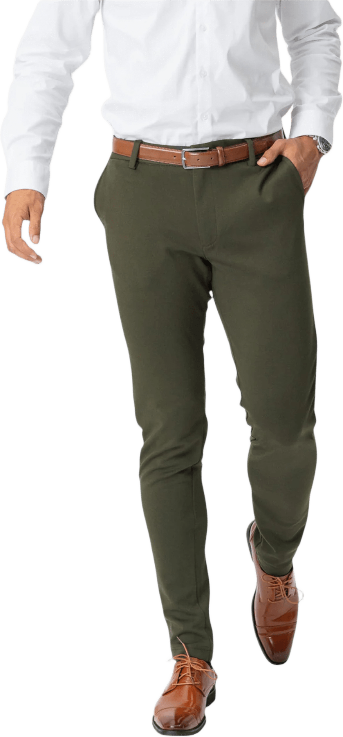 The Original Performance Pants, från TeeShoppen, i färgen grön.