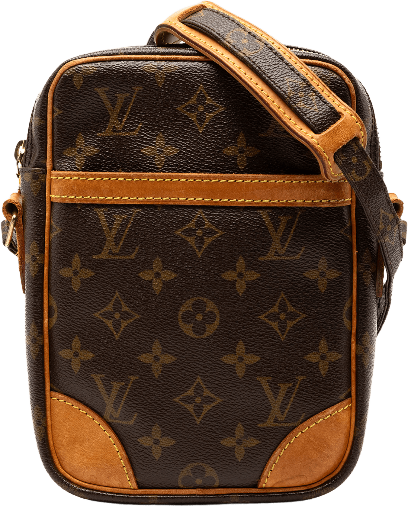 Louis Vuitton Monogram Danube, från Luxclusif, i färgen brown.