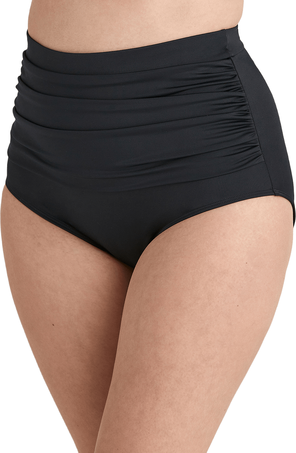 Maya Bikinitrosa Hög Midja, från Miss Mary of Sweden, i färgen svart.