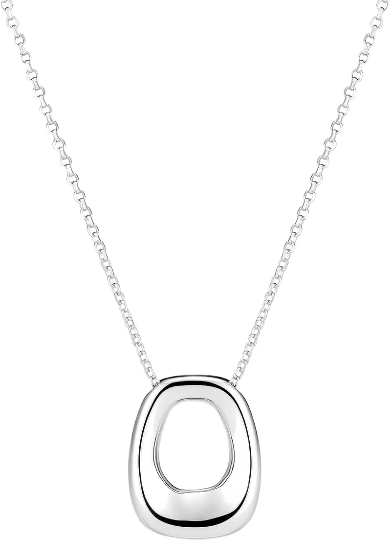 Halsband Borsa Pianura, från Sif Jakobs Jewellery, i färgen silver.