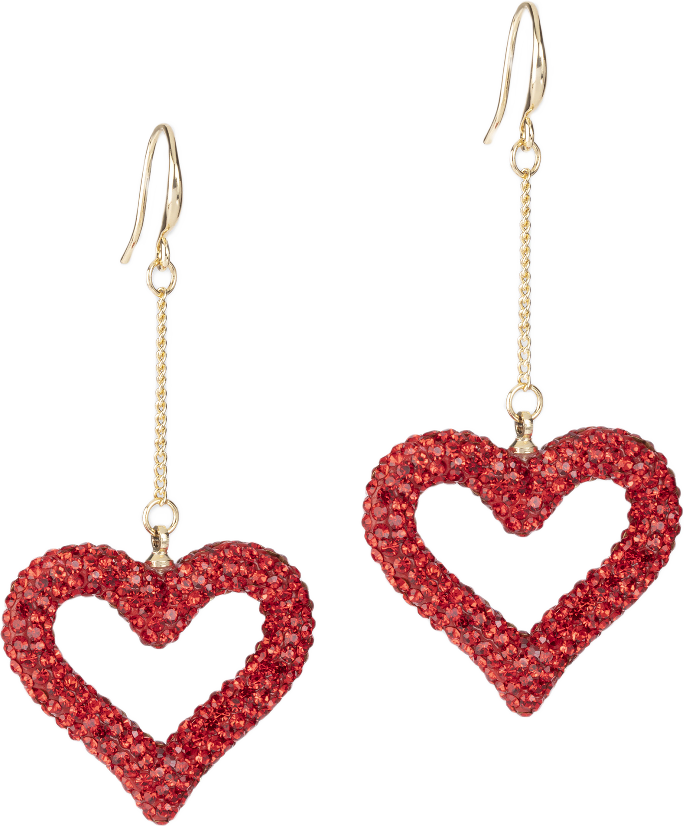 Heart Rhine Örhänge, från pfgSTOCKHOLM, i färgen multi.