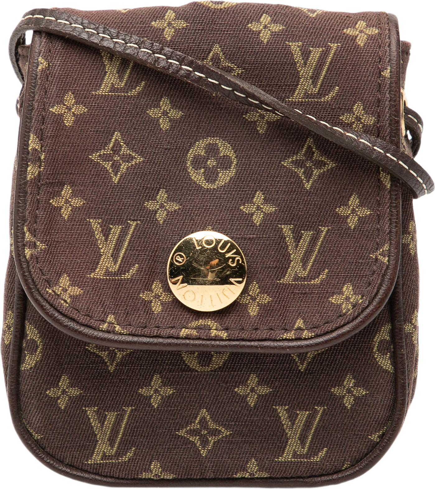 Louis Vuitton Monogram Mini Lin Pochette Cancun, från Luxclusif, i färgen brown.