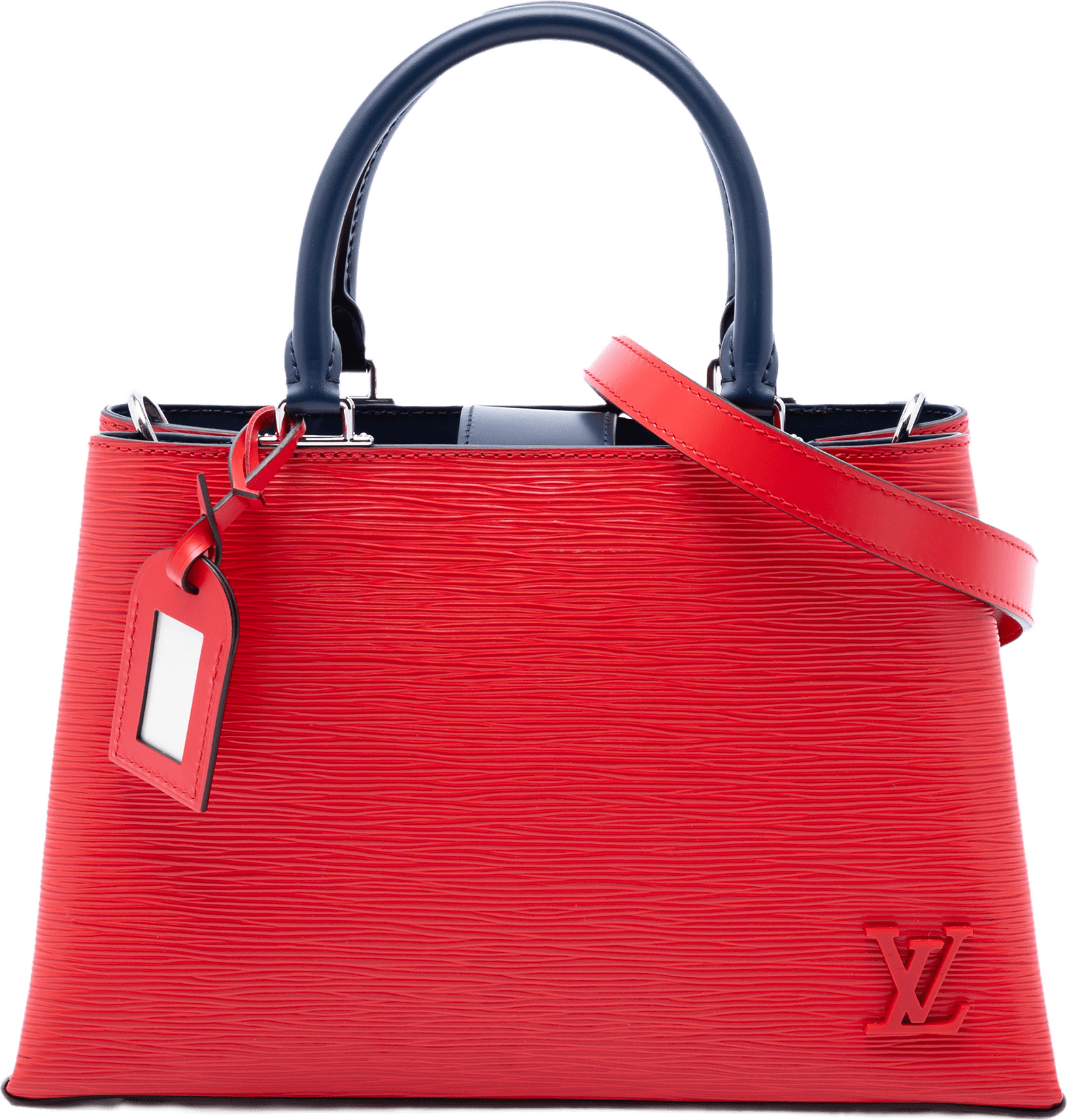 Louis Vuitton Epi Kleber Pm, från Luxclusif, i färgen röd.