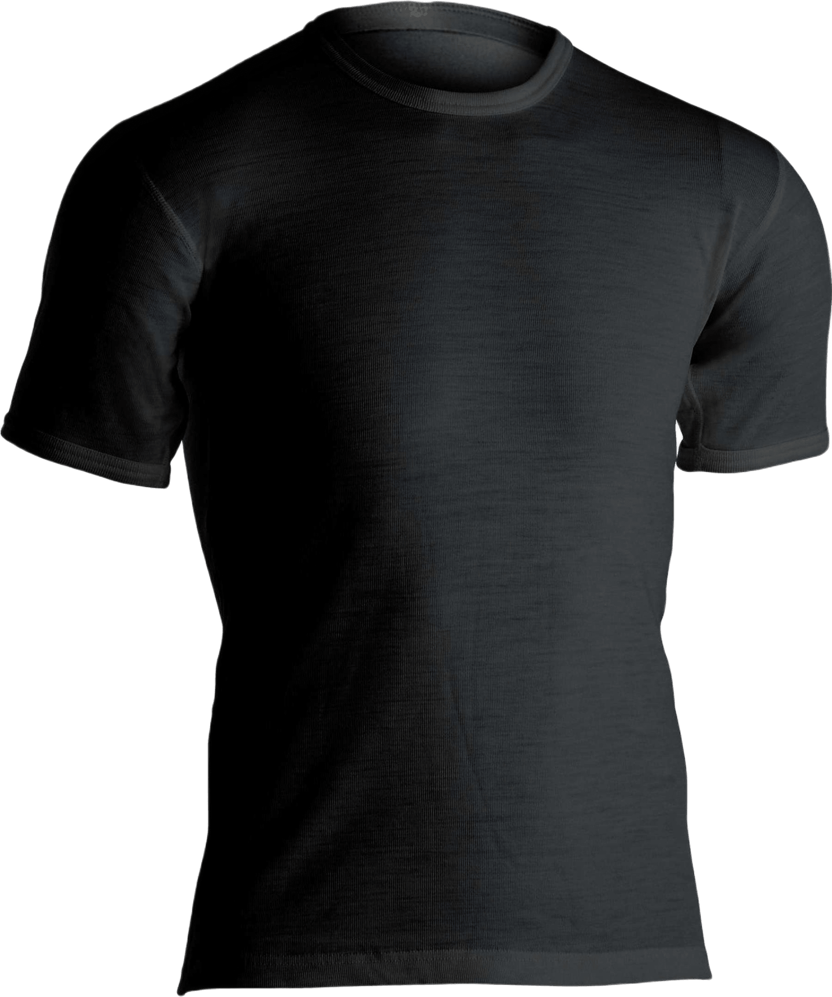 Undertröja | T-shirt | 100% Merinoull | Marinblå, från Dovre, i färgen black.