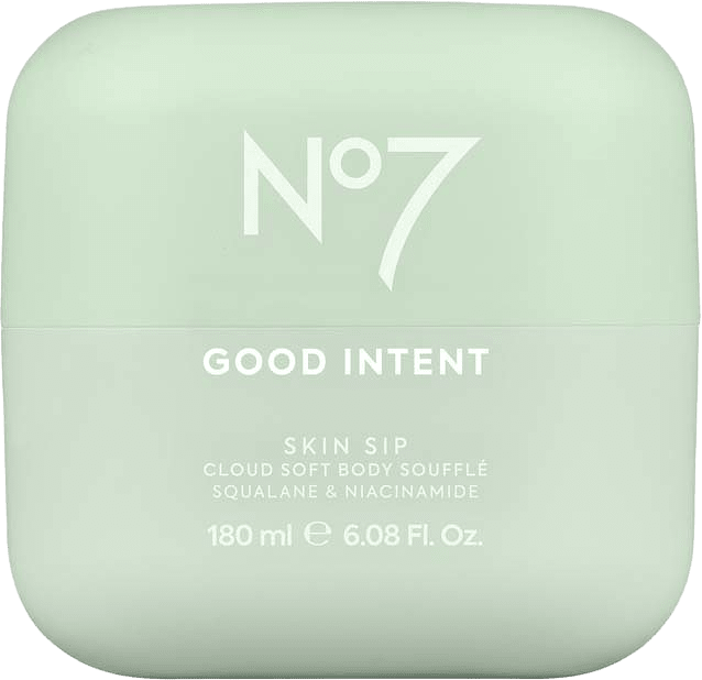 Good Intent Skin Sip Souffle Body Cream, från No7.