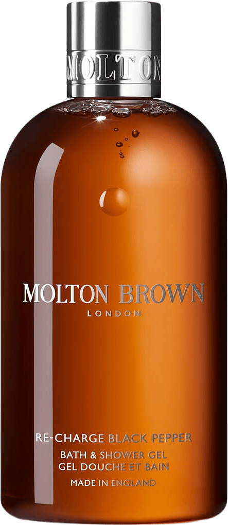 Re-charge Black Pepper Bath & Shower Gel, från Molton Brown, i färgen Black Brown.
