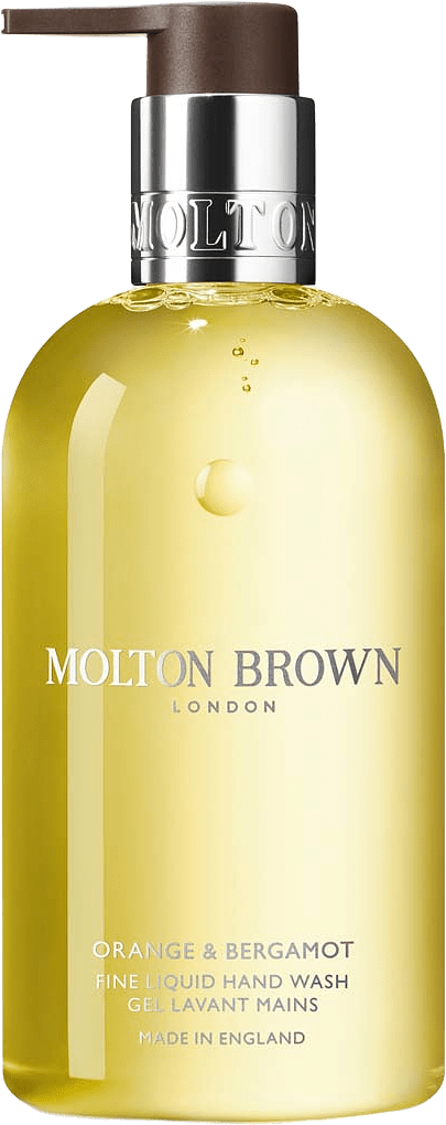 Orange & Bergamot Fine Liquid Hand Wash, från Molton Brown, i färgen Brown Orange.