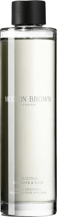 Delicious Rhubarb Rose Aroma Reeds Refill, från Molton Brown.