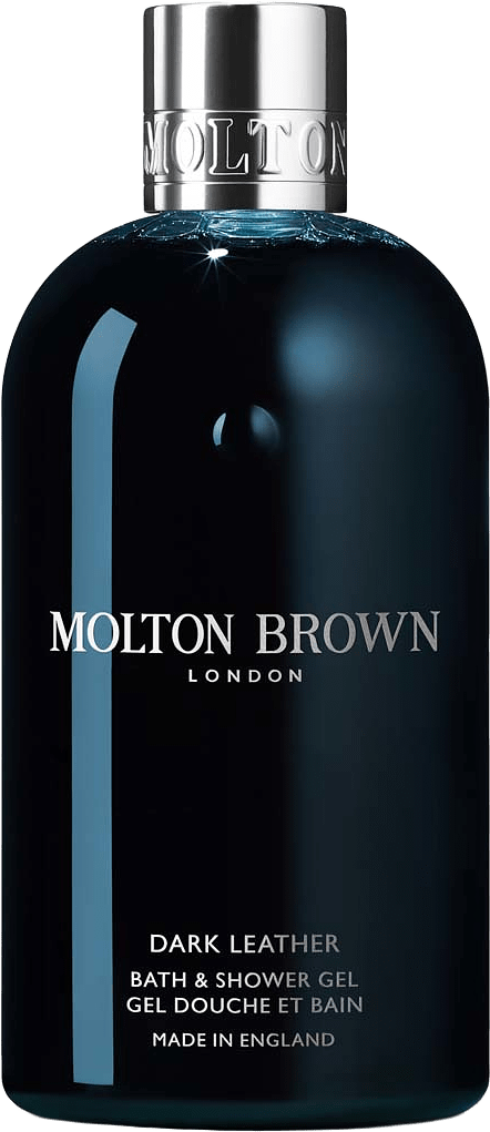 Dark Leather Bath & Shower Gel, från Molton Brown.