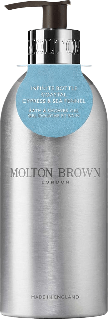 Bottlecoastal Cypress & Sea Fennel Bath & Shower, från Molton Brown.