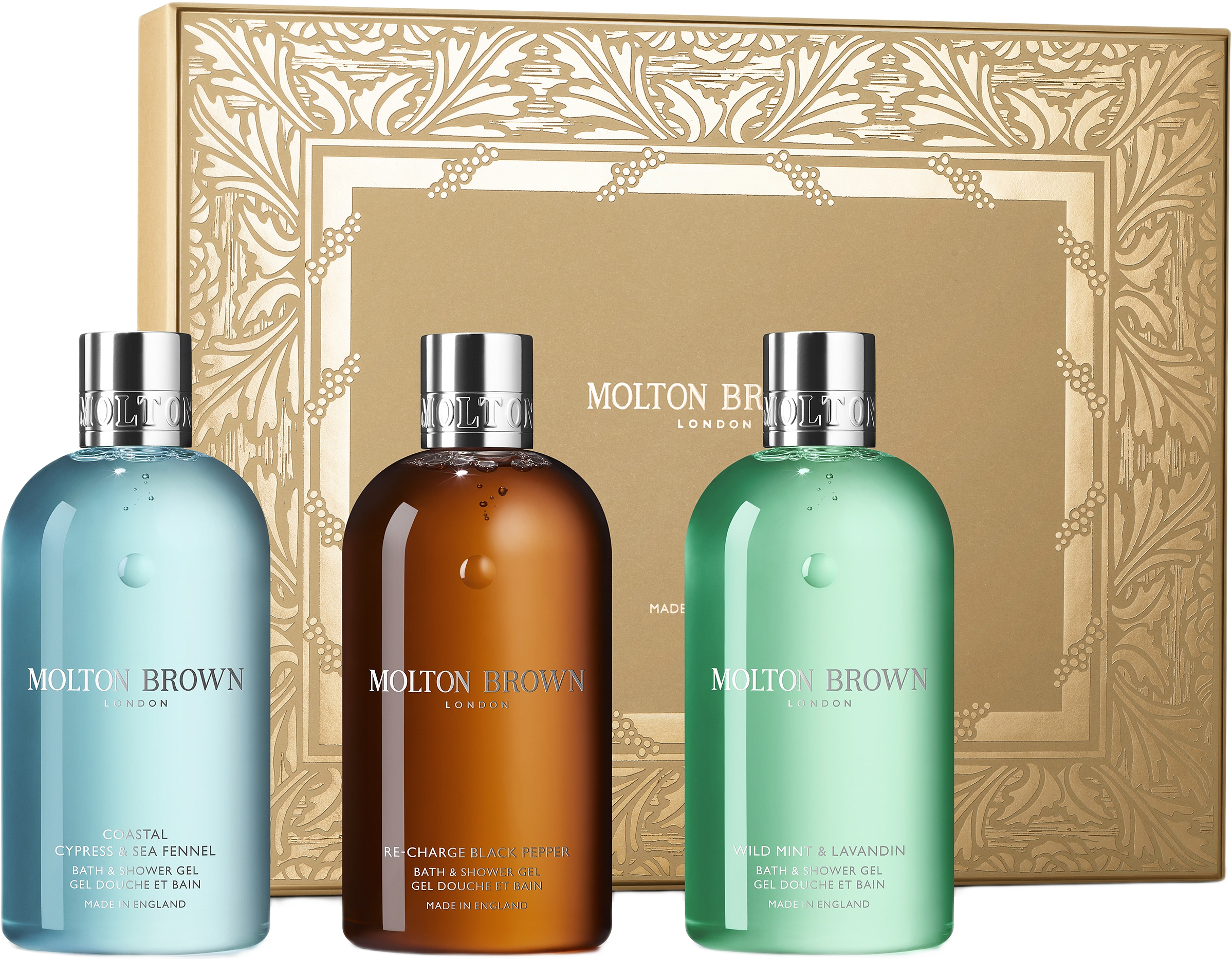 Gift Set Woody & Aromatic Body Care Set - Bath & Shower Gel, från Molton Brown.