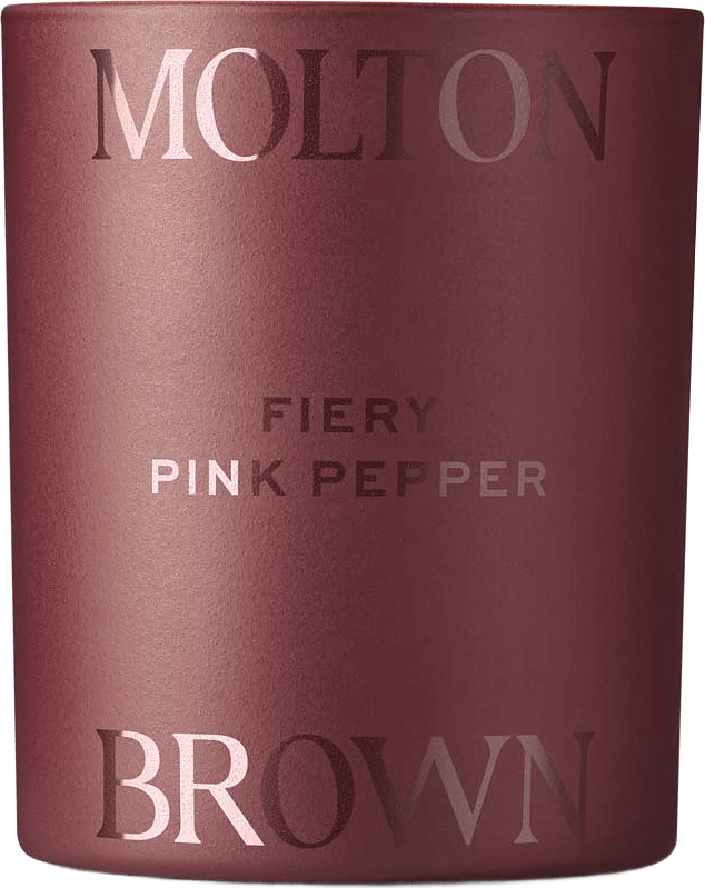 XMAS Fiery Pink Pepper Scented Candle Limited Edition Design 190 g, från Molton Brown.