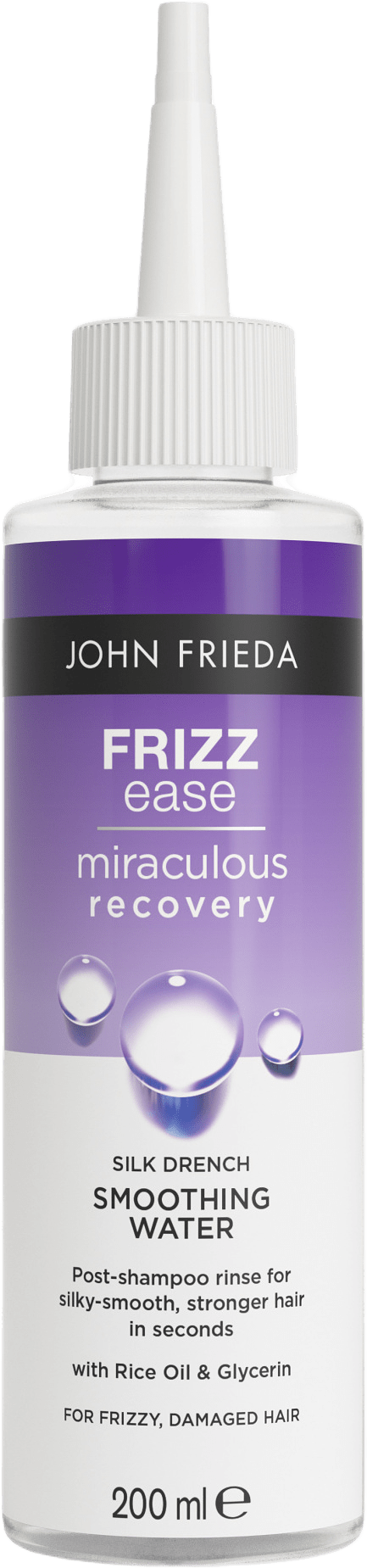 Frizz Ease Miraculous Recovery Silk Drench Smoothing Water, från John Frieda.