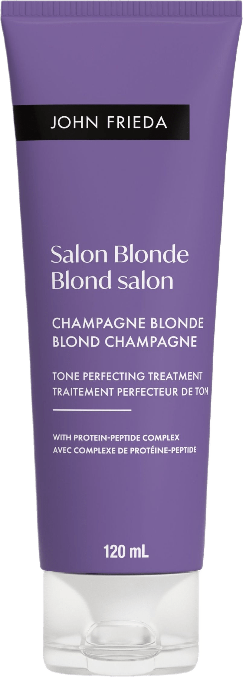 Salon Blonde Tone Perfecting Treatment, från John Frieda, i färgen Champagne Blonde.