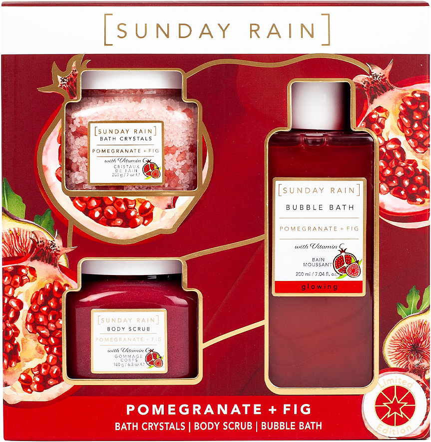 Pomegranate & Fig Trio, från Sunday Rain.