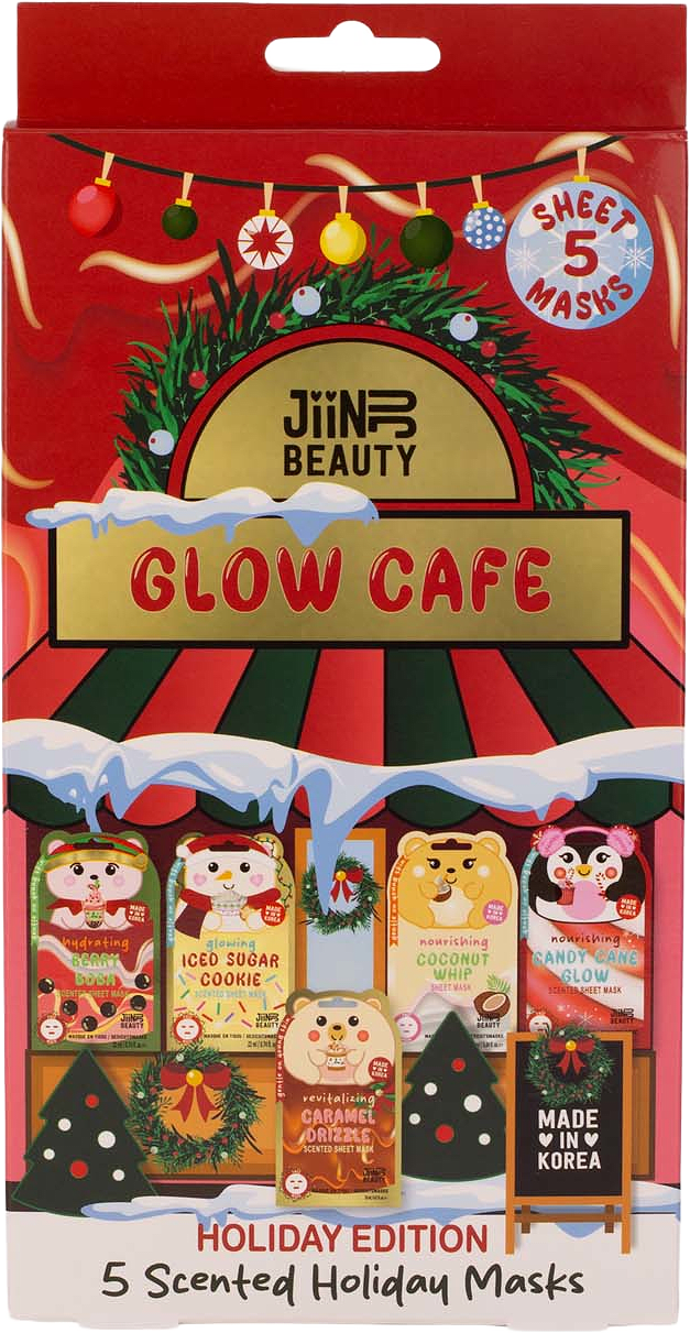 Café Holiday Maskset, 5-pack, från Jiinju.