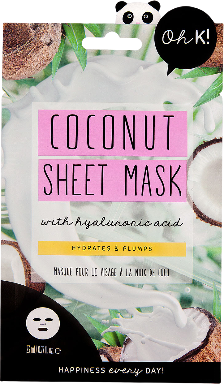 Coconut Sheet Mask with Hylauronic Acid, från Oh K.