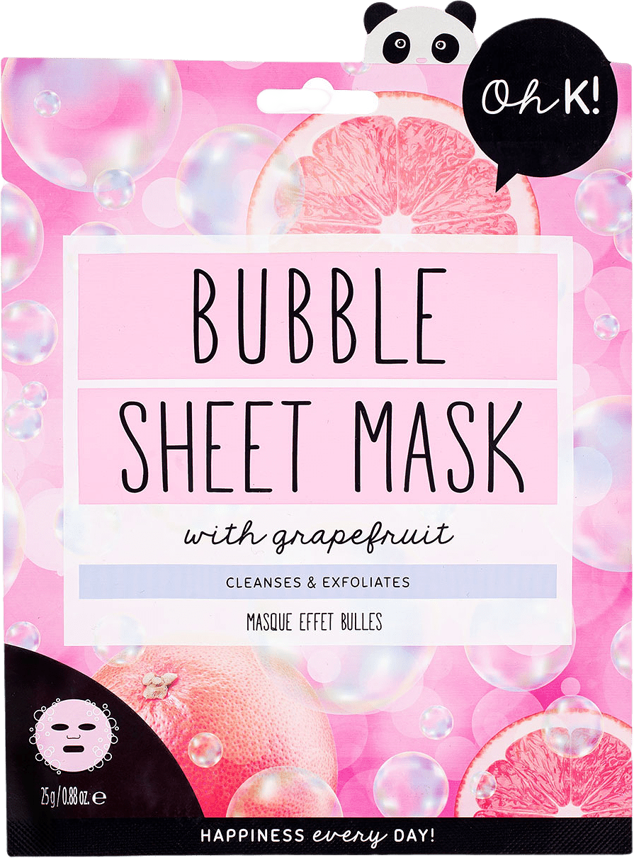 Bubble Mask with Grapefruit, från Oh K.