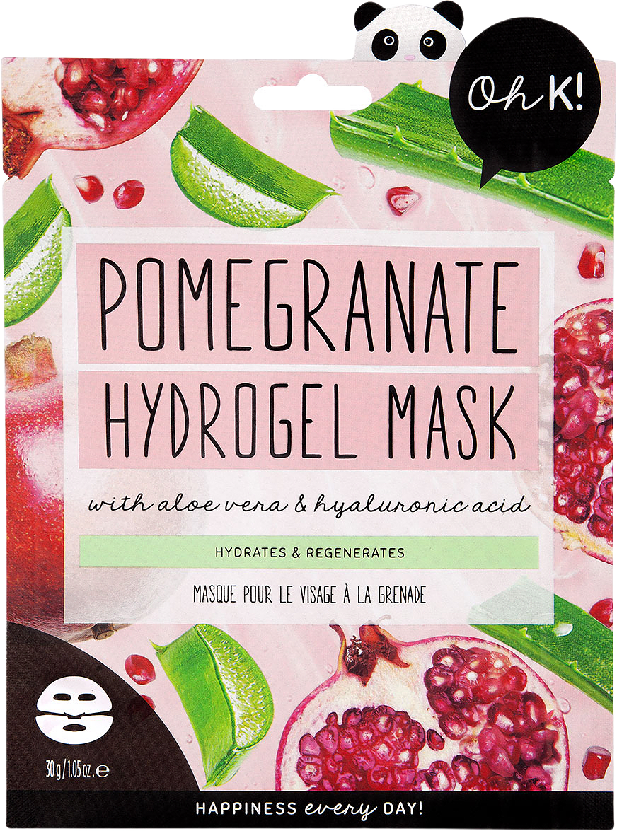 Pomegranate & Hyaluronic Hydrogel Mask, från Oh K.