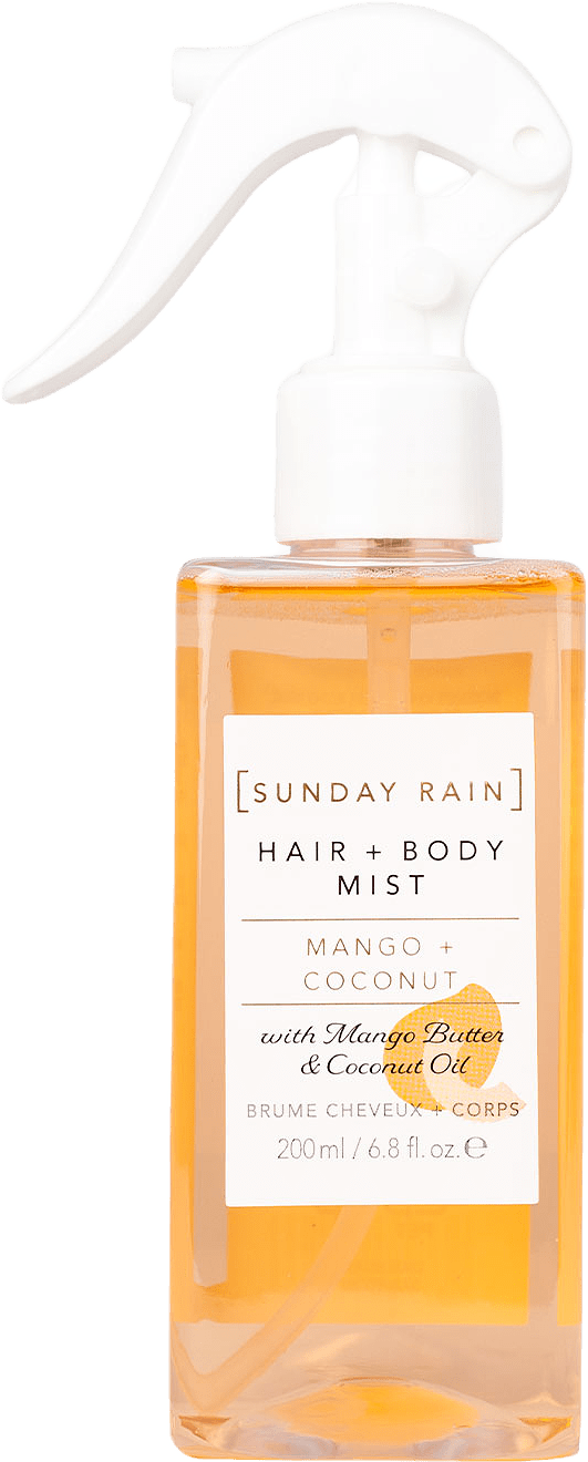 Mango & Coconut Hair + Body Mist, från Sunday Rain.