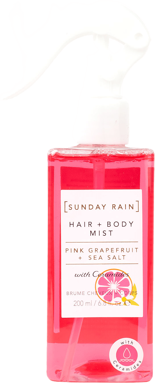 Pink Grapefruit & Sea Salt Hair & Body Mist, från Sunday Rain.