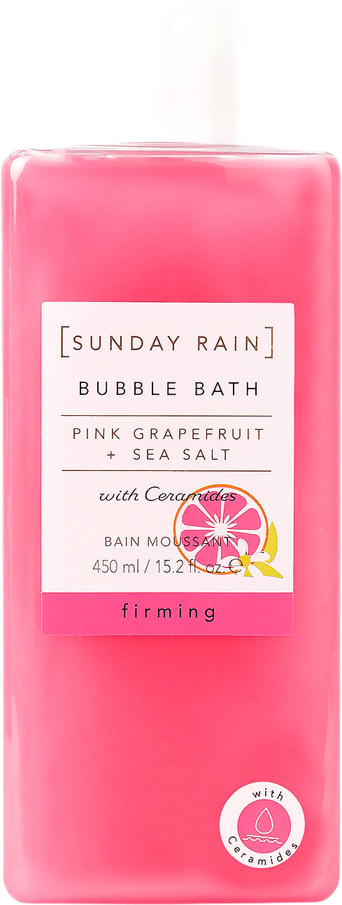 Pink Grapefruit & Sea Salt Bubble Bath, från Sunday Rain.