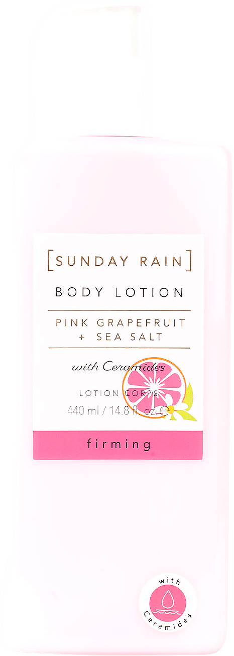 Pink Grapefruit & Sea Salt Body Lotion, från Sunday Rain.