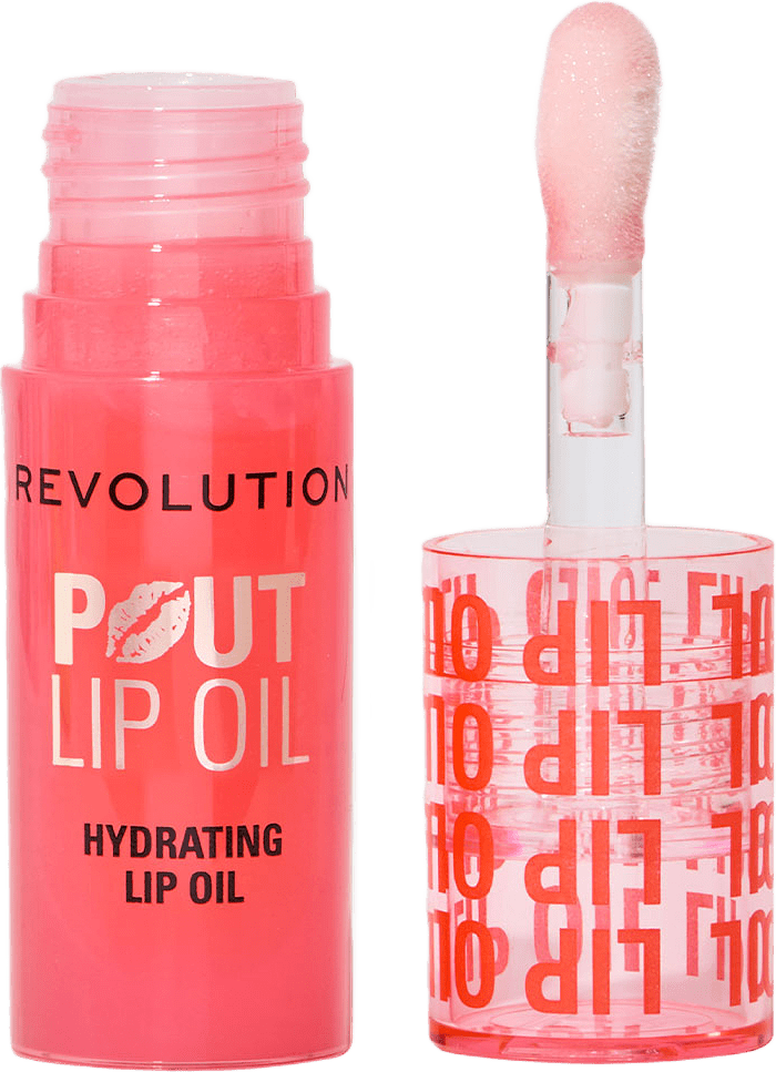 Pout Lip Oil, från Revolution, i färgen Juicy Peach.