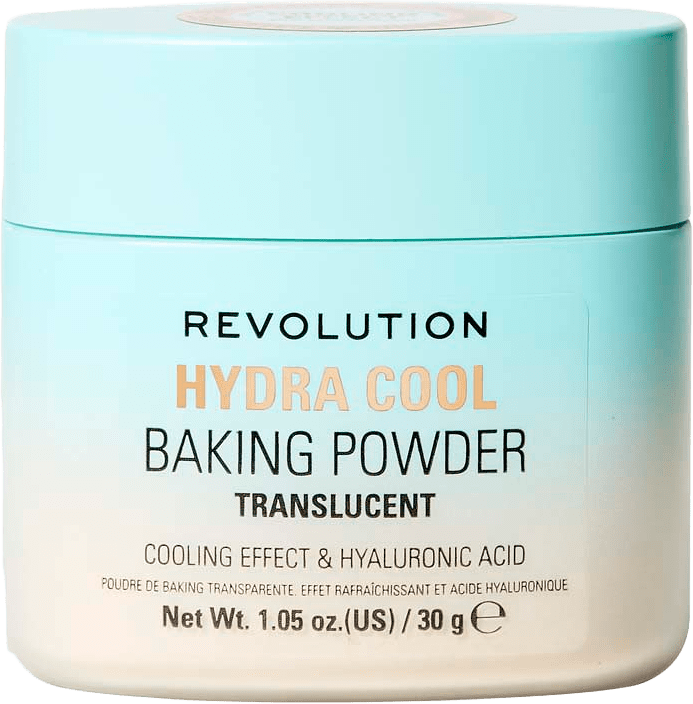 Hydra Cool Cooling Loose Baking Powder, från Revolution, i färgen Transparent.