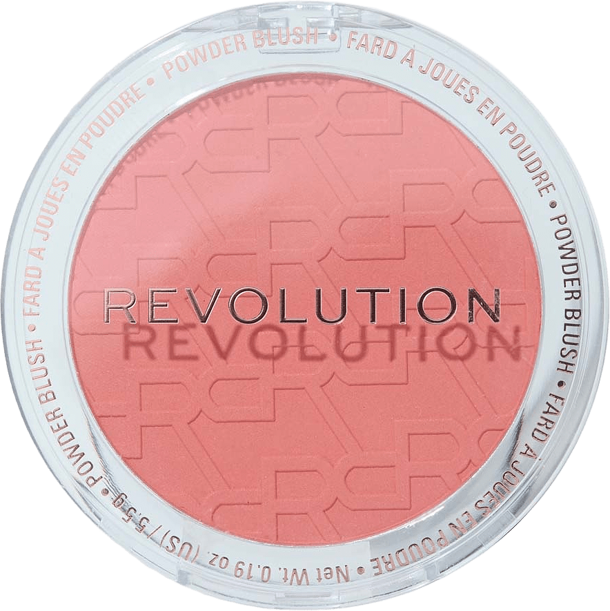 Blusher Reloaded, från Revolution, i färgen Peach Bliss.