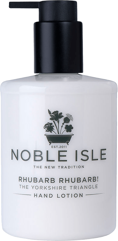 Rhubarb Rhubarb! Hand Lotion, från Noble Isle.