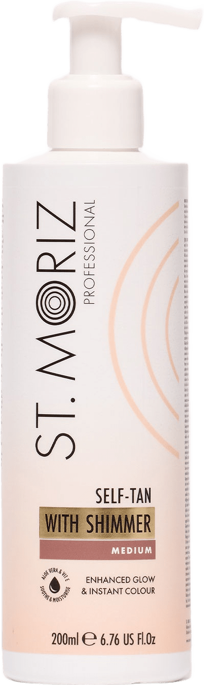 Pro Self-Tan Shimmer Lotion Medium